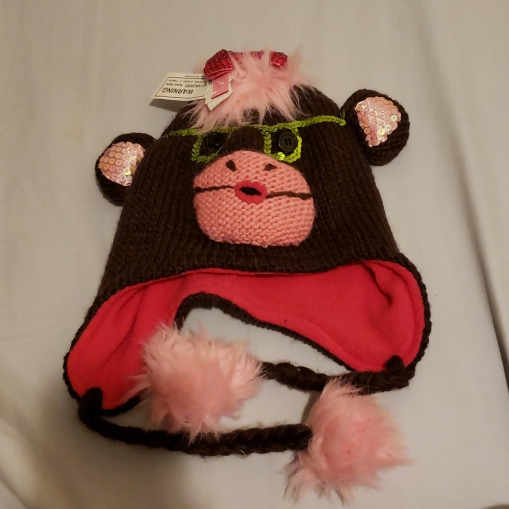 Monkey Hat with Tassels